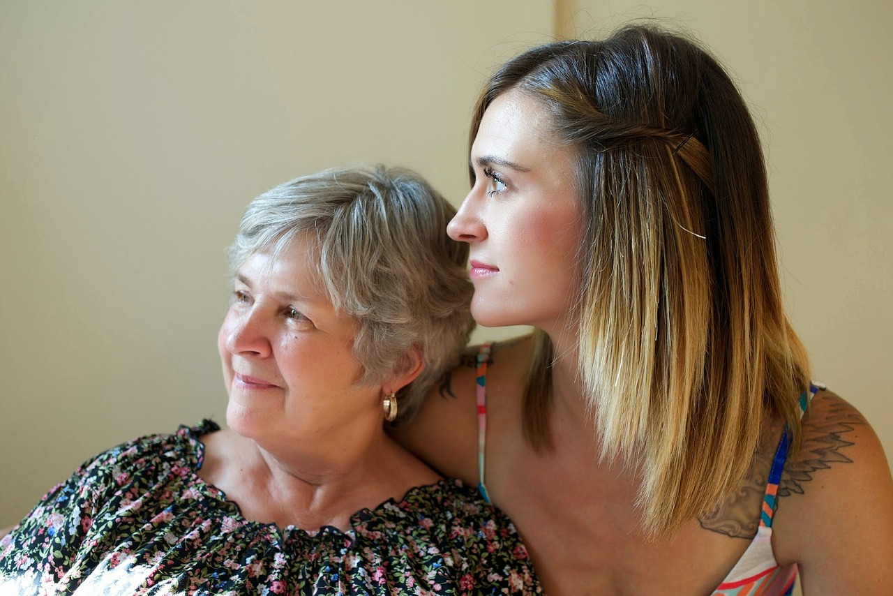 Mum and daughter